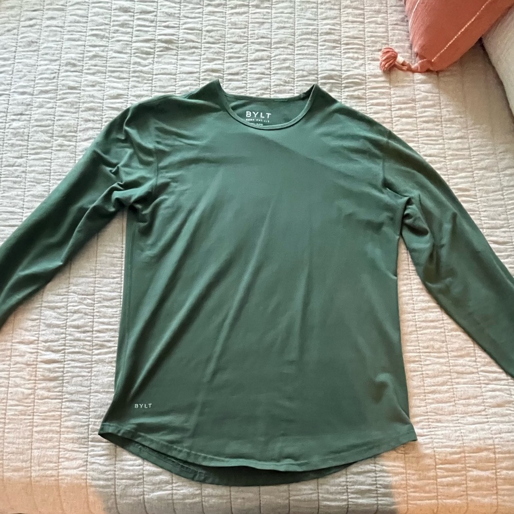 Drop-Cut Long Sleeve: BYLT Signature